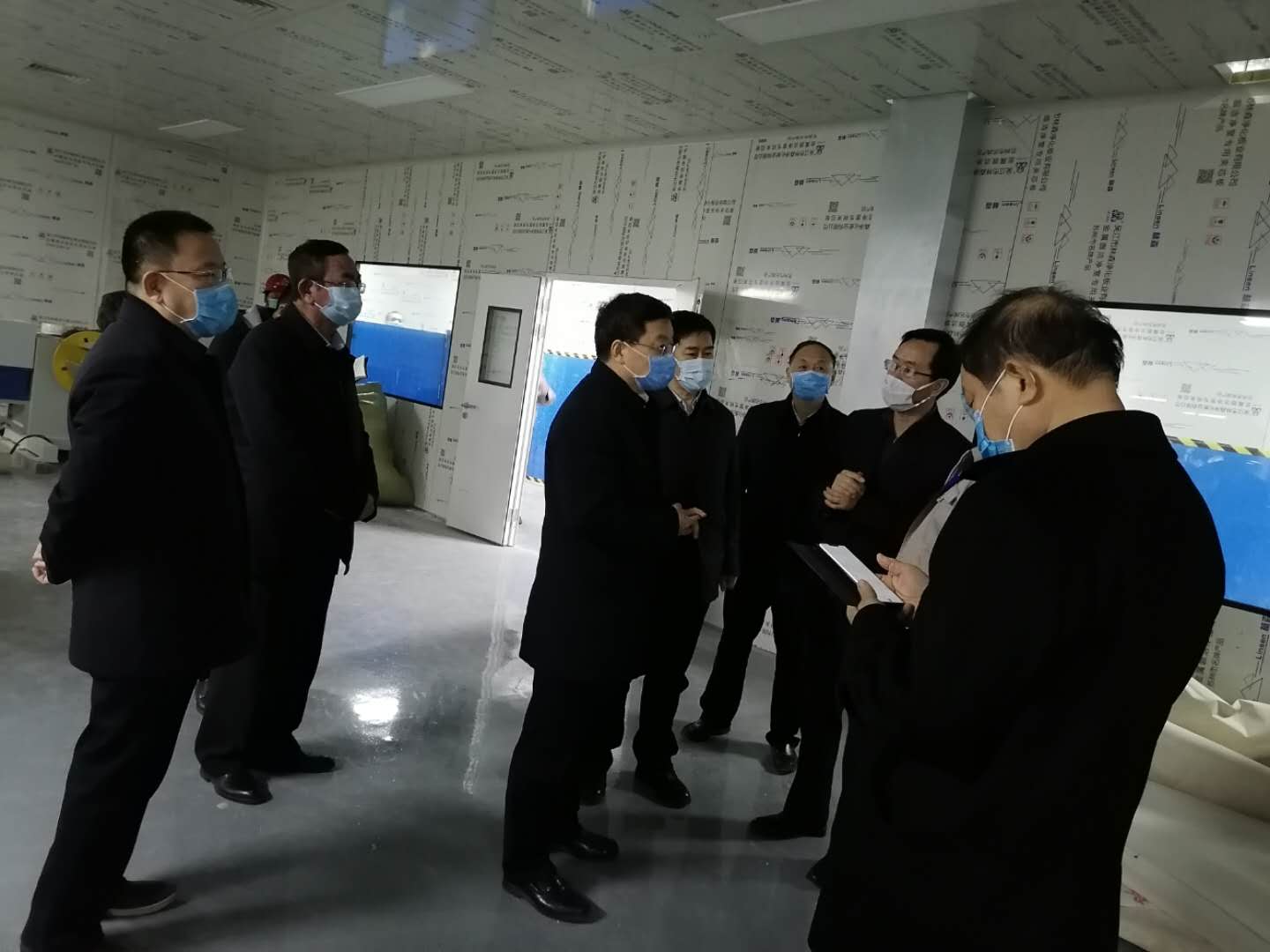 于海田市長到公司調(diào)研復(fù)工復(fù)產(chǎn)情況